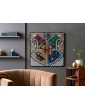 LEGO ART - Harry Potter Hogwarts Crests