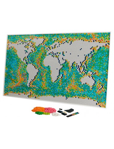 LEGO ART - Map of the world