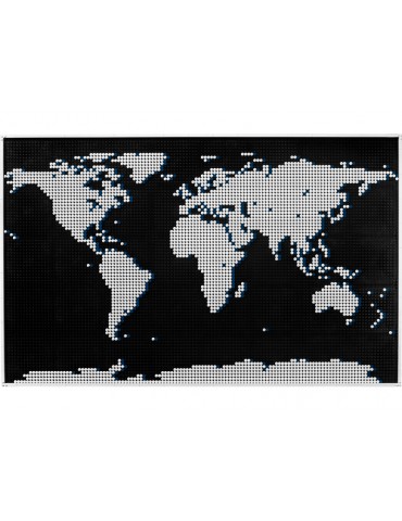 LEGO ART - Map of the world