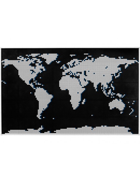 LEGO ART - Map of the world