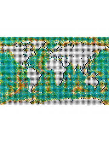 LEGO ART - Map of the world