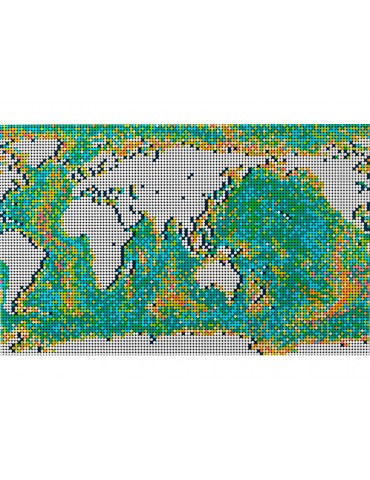 LEGO ART - Map of the world