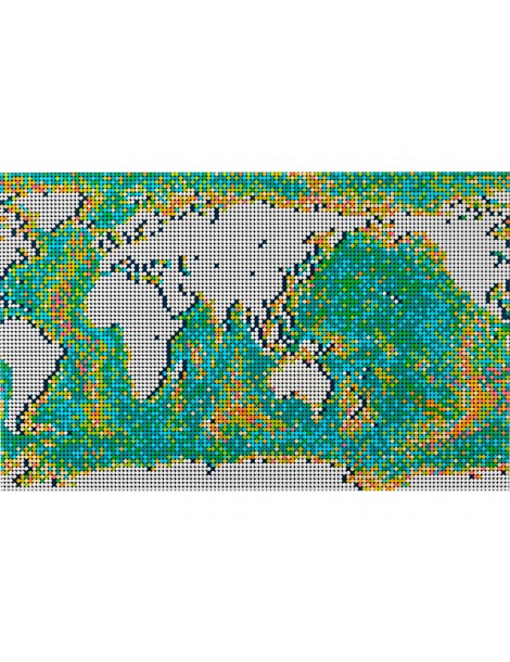 LEGO ART - Map of the world