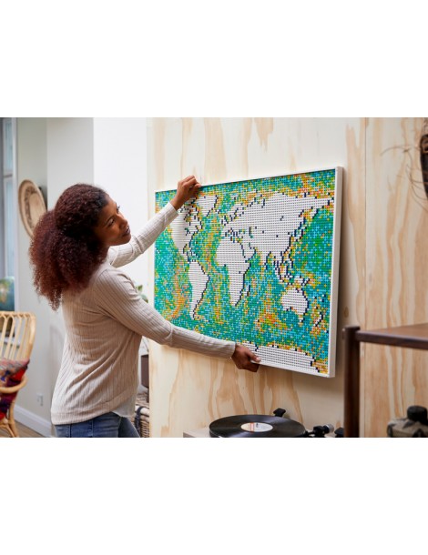 LEGO ART - Map of the world