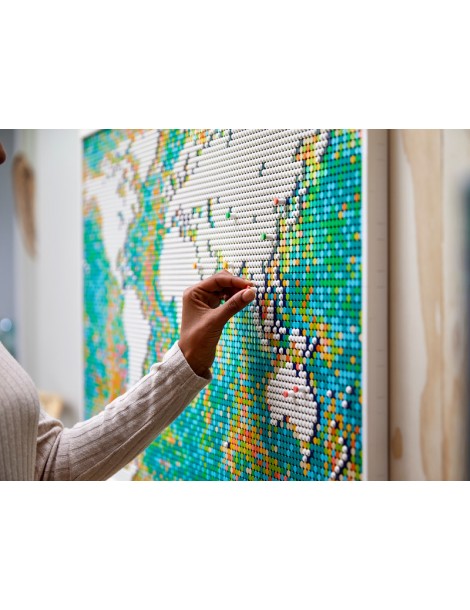LEGO ART - Map of the world