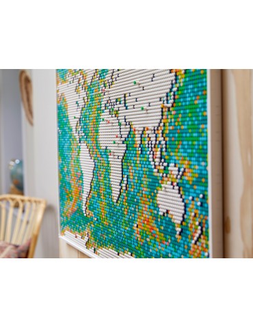 LEGO ART - Map of the world