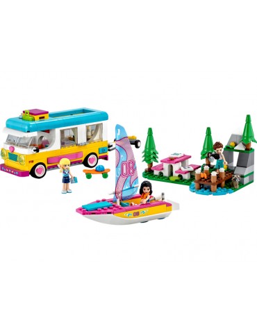 LEGO Friends - Forest Camper Van and Sailboat