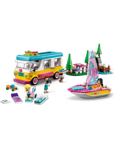 LEGO Friends - Forest Camper Van and Sailboat