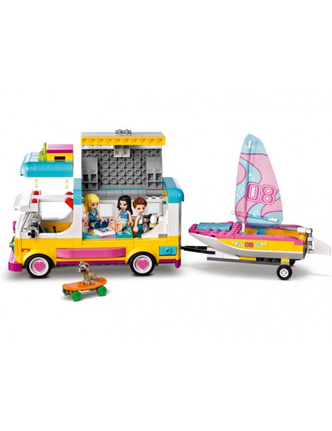 LEGO Friends - Forest Camper Van and Sailboat