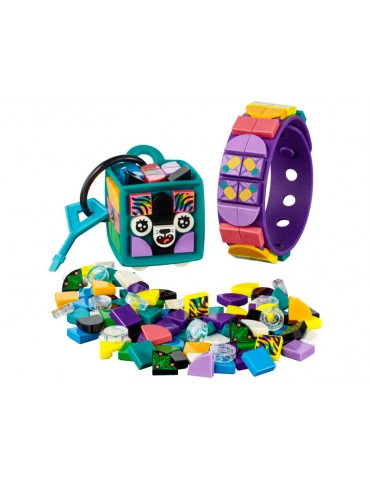 LEGO DOTs - Neon Tiger Bracelet & Bag Tag