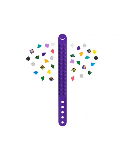 LEGO DOTs - Neon Tiger Bracelet & Bag Tag