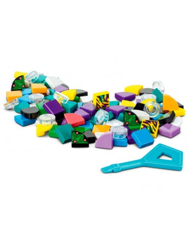LEGO DOTs - Neon Tiger Bracelet & Bag Tag