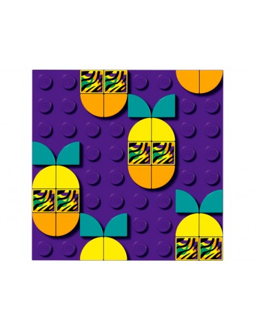 LEGO DOTs - Neon Tiger Bracelet & Bag Tag