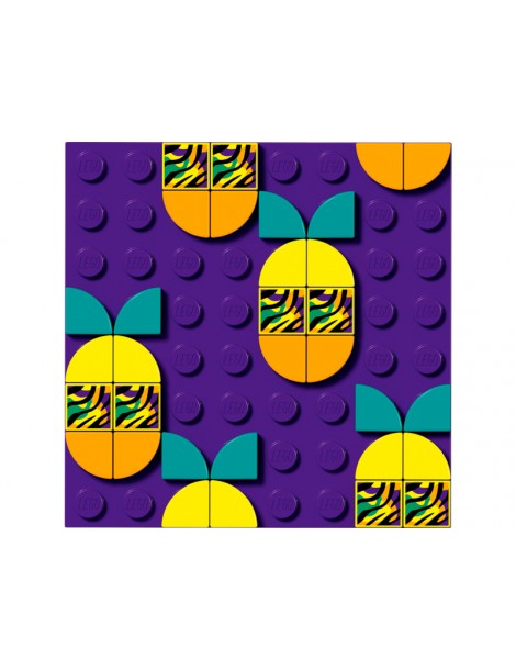 LEGO DOTs - Neon Tiger Bracelet & Bag Tag