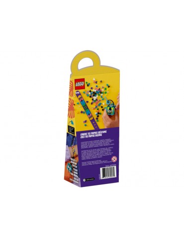 LEGO DOTs - Neon Tiger Bracelet & Bag Tag