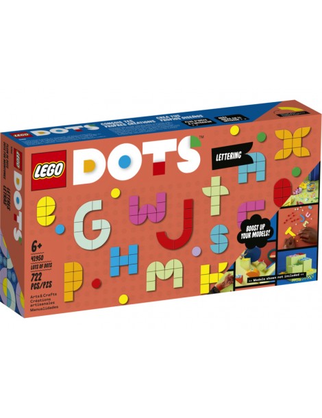 LEGO DOTs - Lots of DOTS - Lettering
