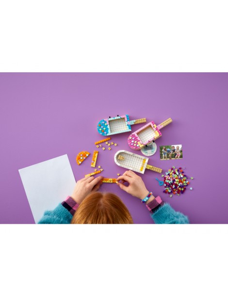 LEGO DOTs - Ice Cream Picture Frames & Bracelet