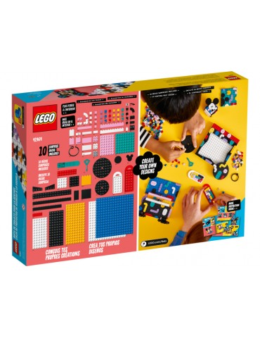 LEGO DOTS - Mickey Mouse & Minnie Mouse Back-to-School Project Box