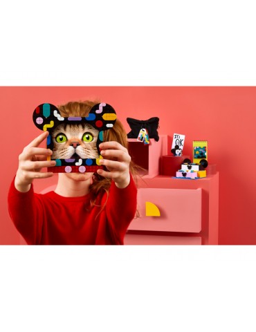 LEGO DOTS - Mickey Mouse & Minnie Mouse Back-to-School Project Box