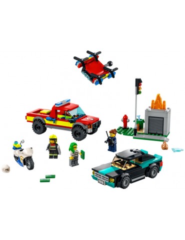 LEGO City - Fire Rescue & Police Chase
