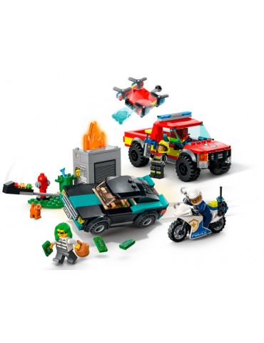 LEGO City - Fire Rescue & Police Chase