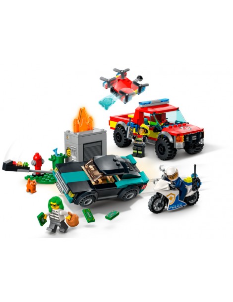 LEGO City - Fire Rescue & Police Chase