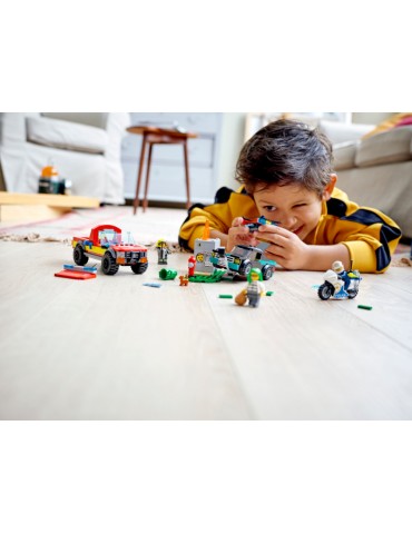 LEGO City - Fire Rescue & Police Chase