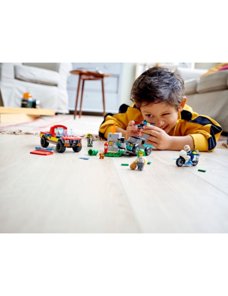 LEGO City - Fire Rescue & Police Chase