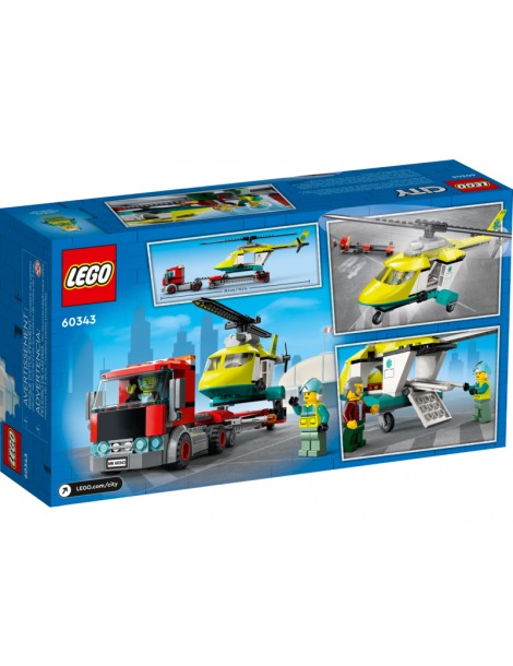 LEGO City - Rescue Helicopter Transport