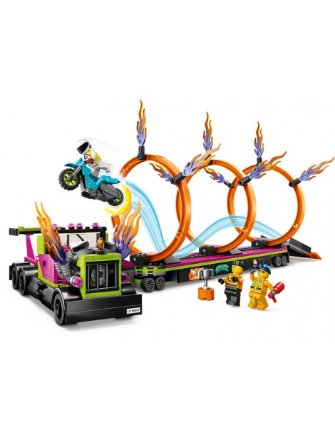 LEGO City - Stunt Truck & Ring of Fire Challenge
