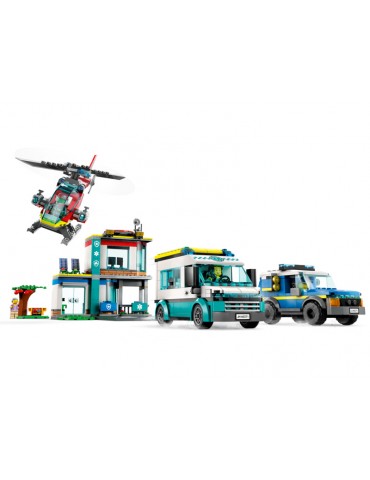 LEGO City - Emergency Vehicles HQ