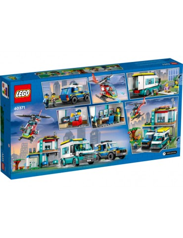 LEGO City - Emergency Vehicles HQ