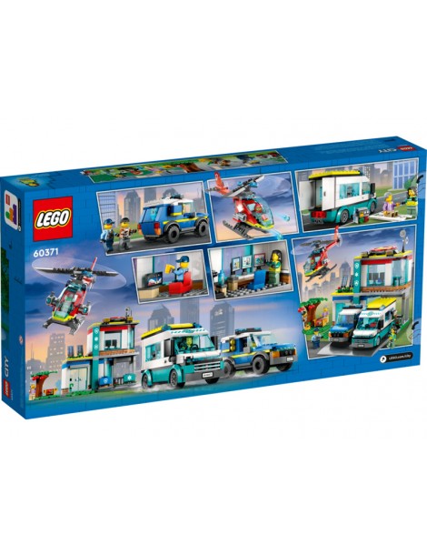 LEGO City - Emergency Vehicles HQ
