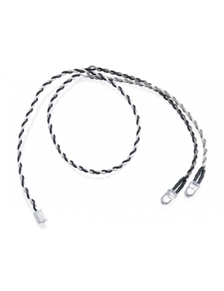 Axial Double LED Light String White
