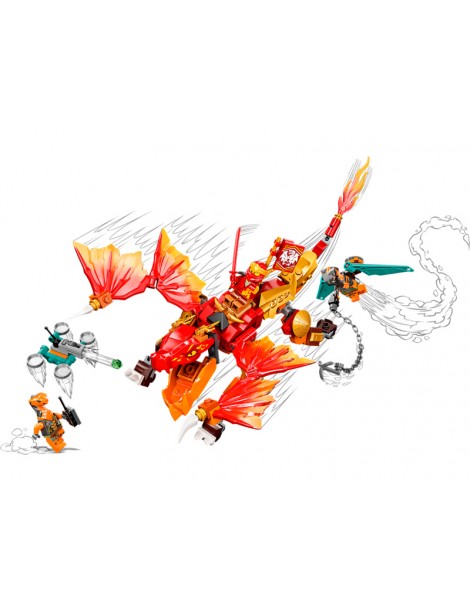 LEGO Ninjago - Kai's Fire Dragon EVO