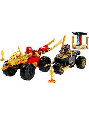 LEGO Ninjago - Kai and Ras's Car and Bike Battle