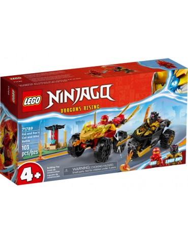 LEGO Ninjago - Kai and Ras's Car and Bike Battle