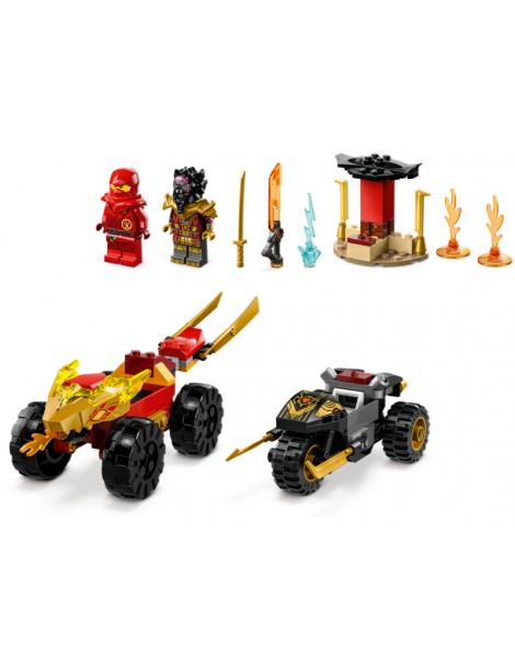 LEGO Ninjago - Kai and Ras's Car and Bike Battle