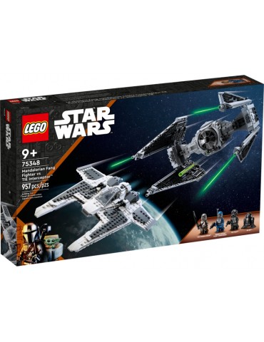 LEGO Star Wars - Mandalorian Fang Fighter vs. TIE Interceptor