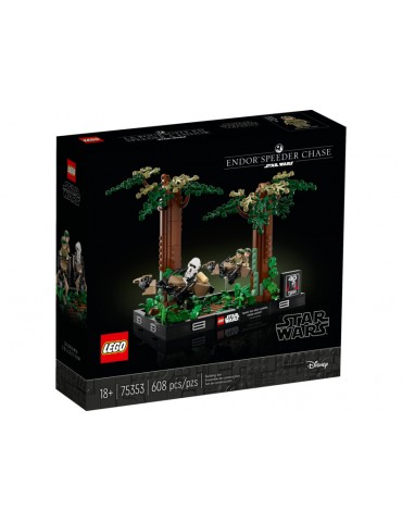 LEGO Star Wars - Endor Speeder Chase Diorama