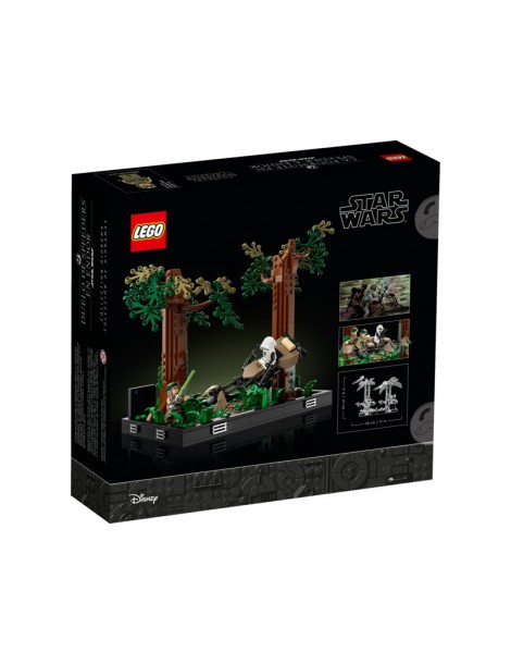LEGO Star Wars - Endor Speeder Chase Diorama