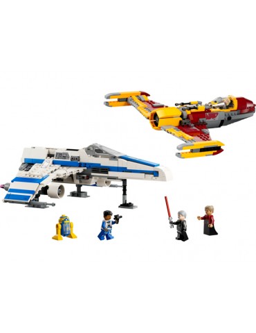 LEGO Star Wars - New Republic E-Wing vs. Shin Hati s Starfighter