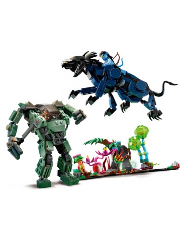 LEGO Avatar - Neytiri & Thanator vs. AMP Suit Quaritch