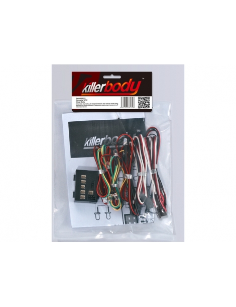 Killerbody LED Light Set 1/10 w/Controller Box (12 LEDs)