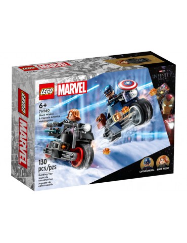 LEGO Marvel - Black Widow & Captain America Motorcycles