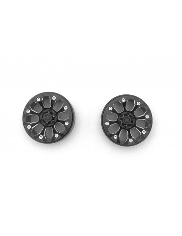 Beadlock Wheel (AL) (8 spoke)(2pcs)