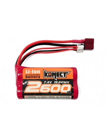 Konect 2600 mAh 7,4 V 15C...