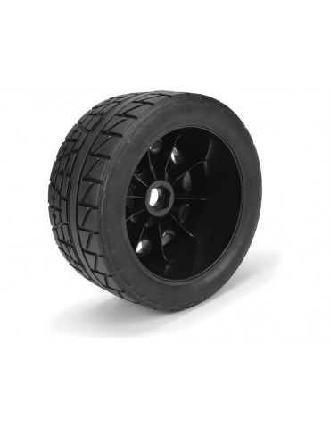 Pro-Line Wheel 5.7", Menace HP Tire, Raid 24mm Wheels (2)