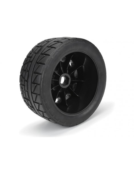 Pro-Line Wheel 5.7", Menace HP Tire, Raid 24mm Wheels (2)
