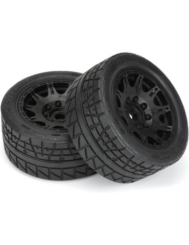 Pro-Line Wheel 5.7", Menace HP Tire, Raid 24mm Wheels (2)